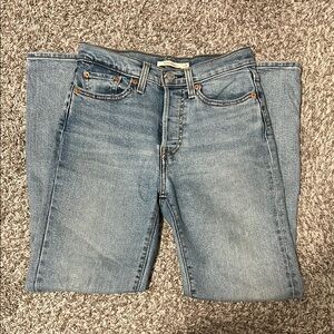 Levi Wedgie Straight Jeans